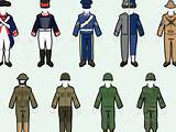 Photos of Army Uniform Evolution