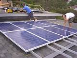 Pictures of Solar Panel Installation Video