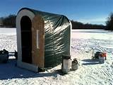 Ice Fishing House Images