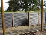 Used Wood Panel Fencing