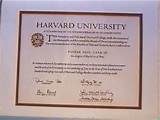 Harvard Online Degree Pictures