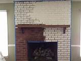 Pictures of Fireplace Brick Paint