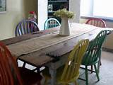 Photos of Barn Wood Kitchen Table