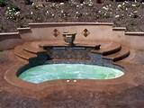 Pictures of In Ground Jacuzzis