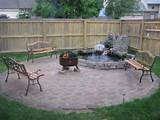 Backyard Landscaping Ideas With Fire Pit Images