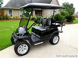 Pictures of Wire Wheels Golf Cart