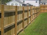 Building A Wood Panel Fence Photos