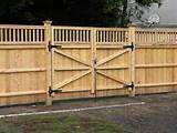 Images of Wood Fence With Gate