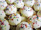 Italian Cookies With Icing And Sprinkles