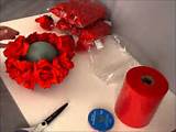Pictures of Red Rose Paper Flowers