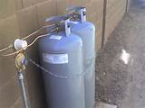 Pictures of Propane Tank Installation