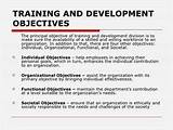 Training Objectives Photos