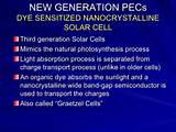 Pictures of Nanocrystalline Solar Cell