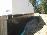 Images of Basement Waterproofing Drainage Systems
