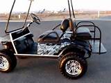 Gas Electric Golf Cart Images