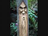 Pictures of Log Wood Carvings