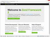 Photos of Installation Zend Framework 2
