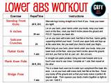 Pictures of Work Out Upper Abs