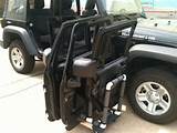 Jeep Wrangler Door Storage Cart