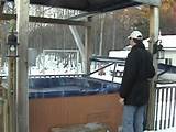 Photos of Hot Tub Cover Electric Lift