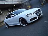 Audi A5 White Rims