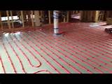 Photos of Laying Radiant Floor Heating