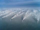 Wind Turbines Ocean Images
