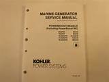 Photos of Kohler Marine Generator Repair Manual