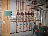 Radiant Heat Boiler Piping Images
