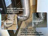 Gas Dryer Duct Images