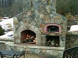 Photos of Fireplaces Outside