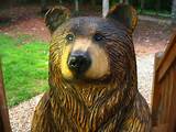 Photos of Bear Wood Carvings For Sale