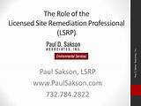 Licensed Site Remediation Professional Images