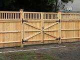 Pictures of Building Gates For Wood Fence