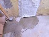 Photos of Basement Foundation Crack Leaking
