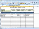 Excel Home Improvement Template