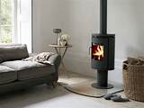 Wood Stove In Fireplace Images