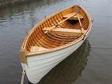 Pictures of Vintage Wooden Row Boat For Sale