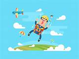 Pictures of Skydiving Emoji