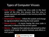 Pictures of Different Types Of Computer Virus