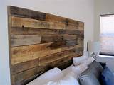 Images of Reclaimed Wood Headboard