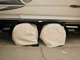Boat Trailer Tire Covers Pictures