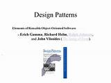 Images of Design Patterns Elements Of Reusable Object Oriented Software Erich Gamma
