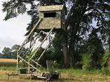 Pictures of Hydraulic Lift Deer Stands