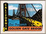 Pictures of Golden Gate Bridge Sticker