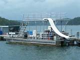 Pictures of Double Decker Pontoon Boat With Slide For Sale
