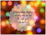 Photos of Christmas Lights Quotes