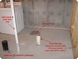 Moving Basement Drain Pictures
