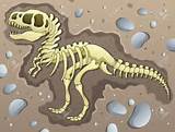 Dinosaur Fossil Cartoon