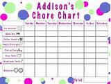 Pictures of How To Make A Sticker Chart For Good Behavior
